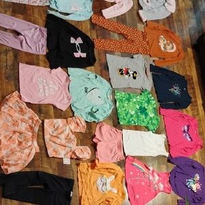 Colorful Kids Clothing Bundle Size 4 And 4/5